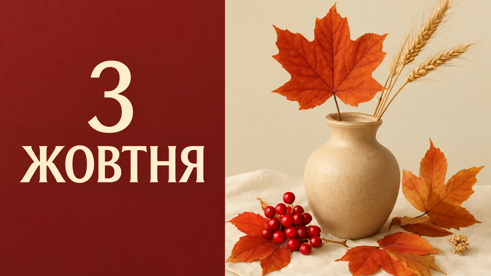 Календар на 3 жовтня 2026