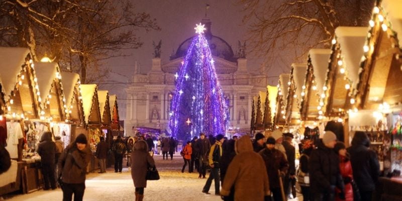 Новий рік та Різдво у Львові. Програма святкових заходів