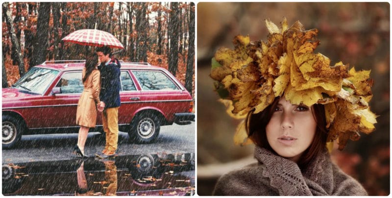 38 оригінальних ідей для осінньої фотосесії