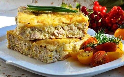 Запіканка з куркою і овочами
