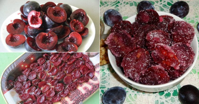 Цукати зі слив — вам не потрібно більше сушити сливи в духовці