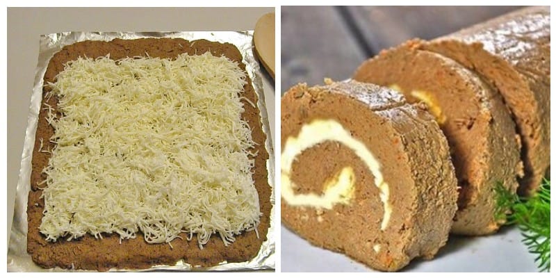 Ніжний та смачний печінковий рулет з начинкою. Моя улюблена закуска!