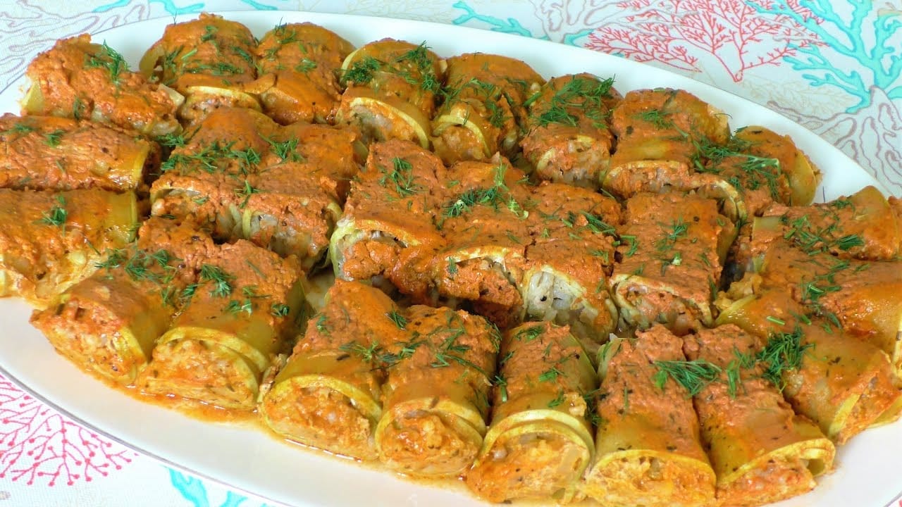 Весь тиждень їмо кабачки! Голубці з кабачків