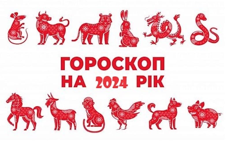 Гороскоп на 2024 рік для всіх знаків зодіаку