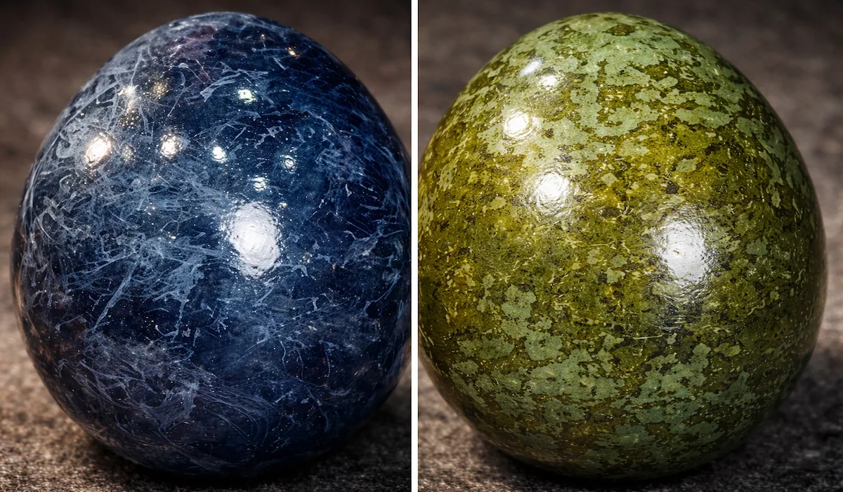 Сині (або оливкові) "драконячі" яйця з 1 інгредієнта. Новий тренд на Великдень 2026