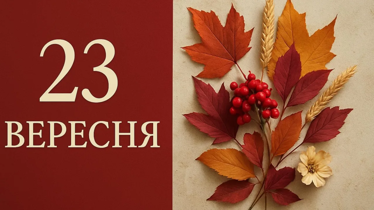 Календар на 23 вересня 2026
