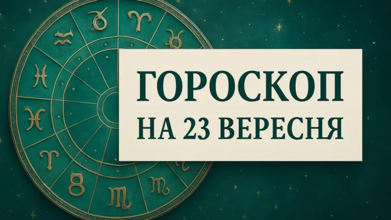 Гороскоп на 23 вересня 2026: зодіакальне коло