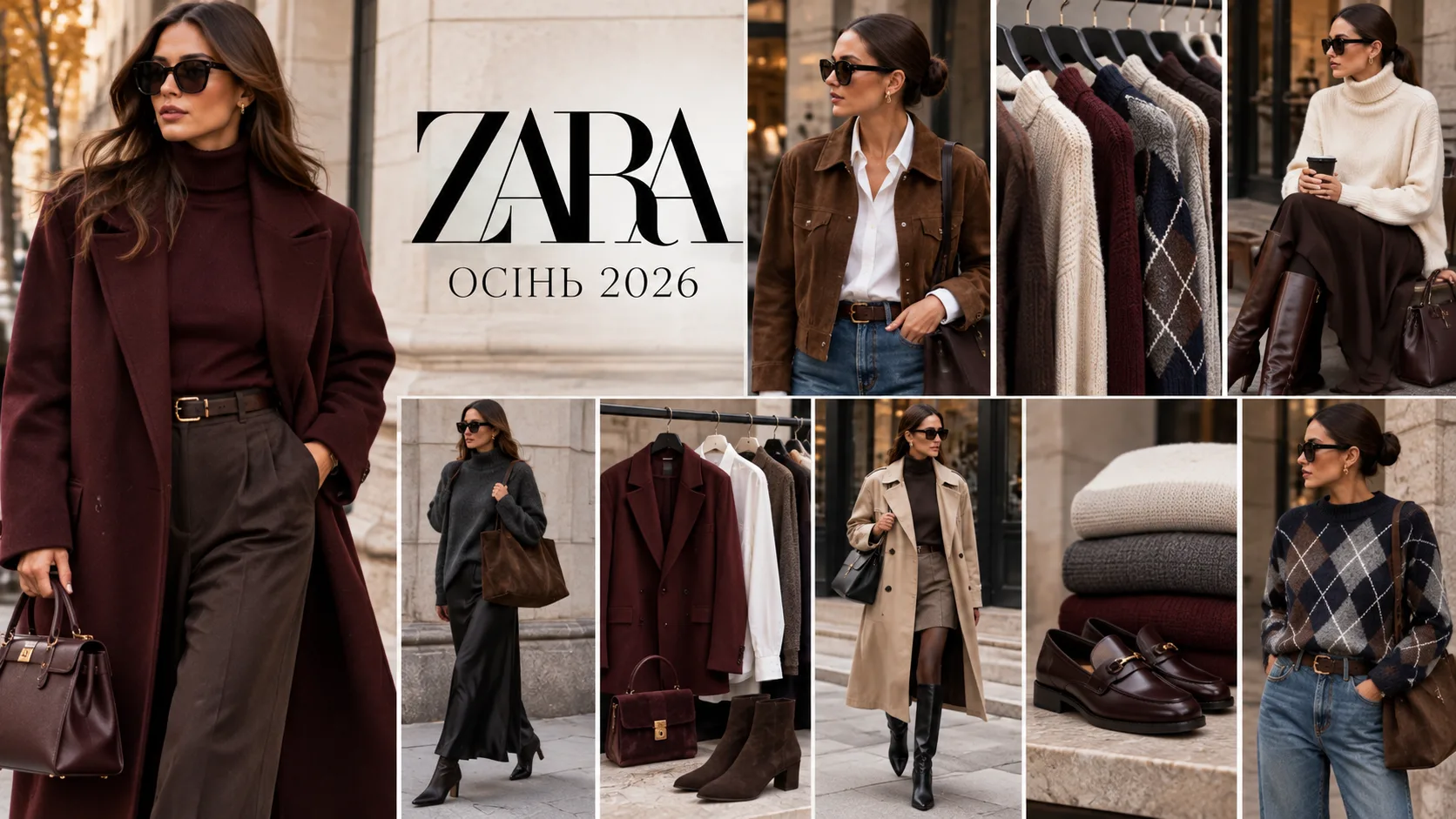 Новинки Zara на осінь 2026 та стильні жіночі образи