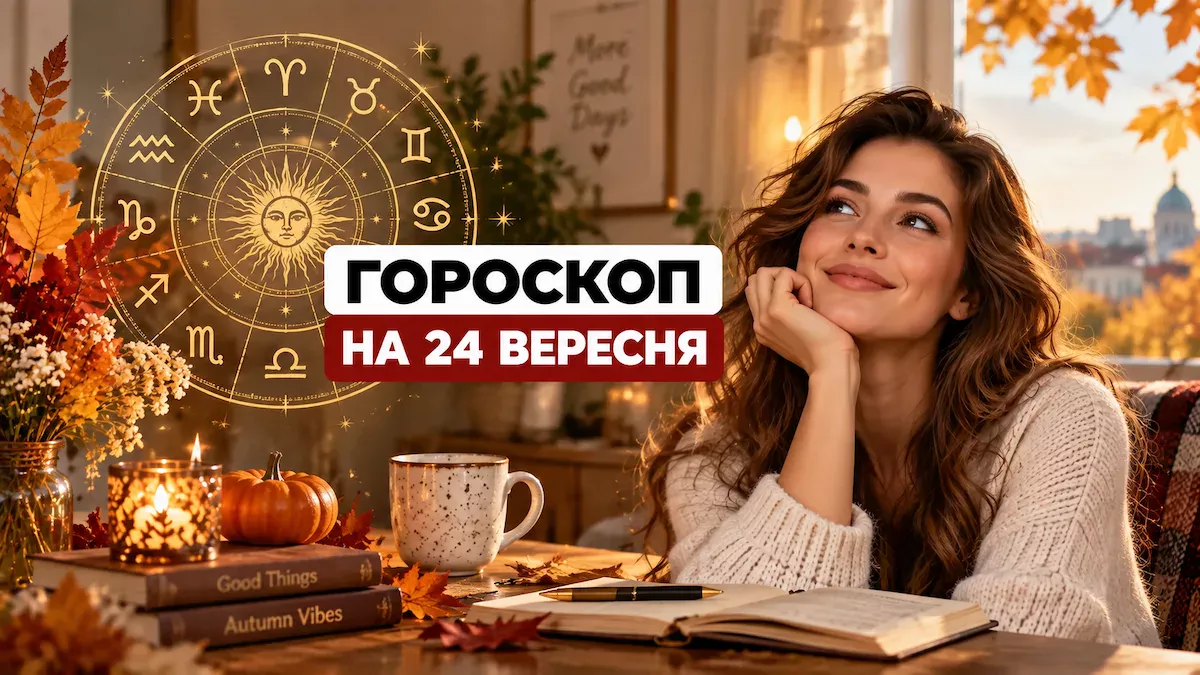 гороскоп на 24 вересня 2026