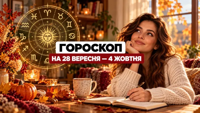 Гороскоп на тиждень 28 вересня — 4 жовтня