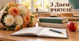 Привітання з Днем вчителя українською: 20 щирих побажань своїми словами