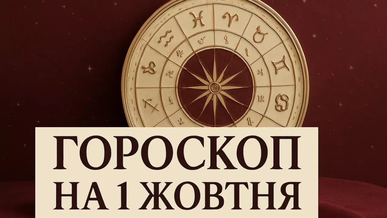 Гороскоп на 1 жовтня 2026: зодіакальне коло